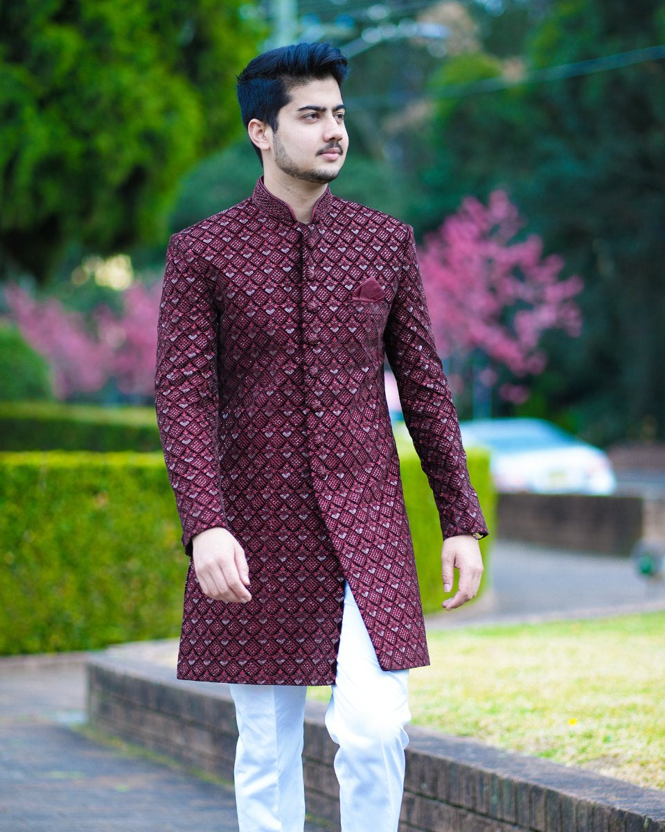 Mens Sherwani by Boutique Nepal Auburn