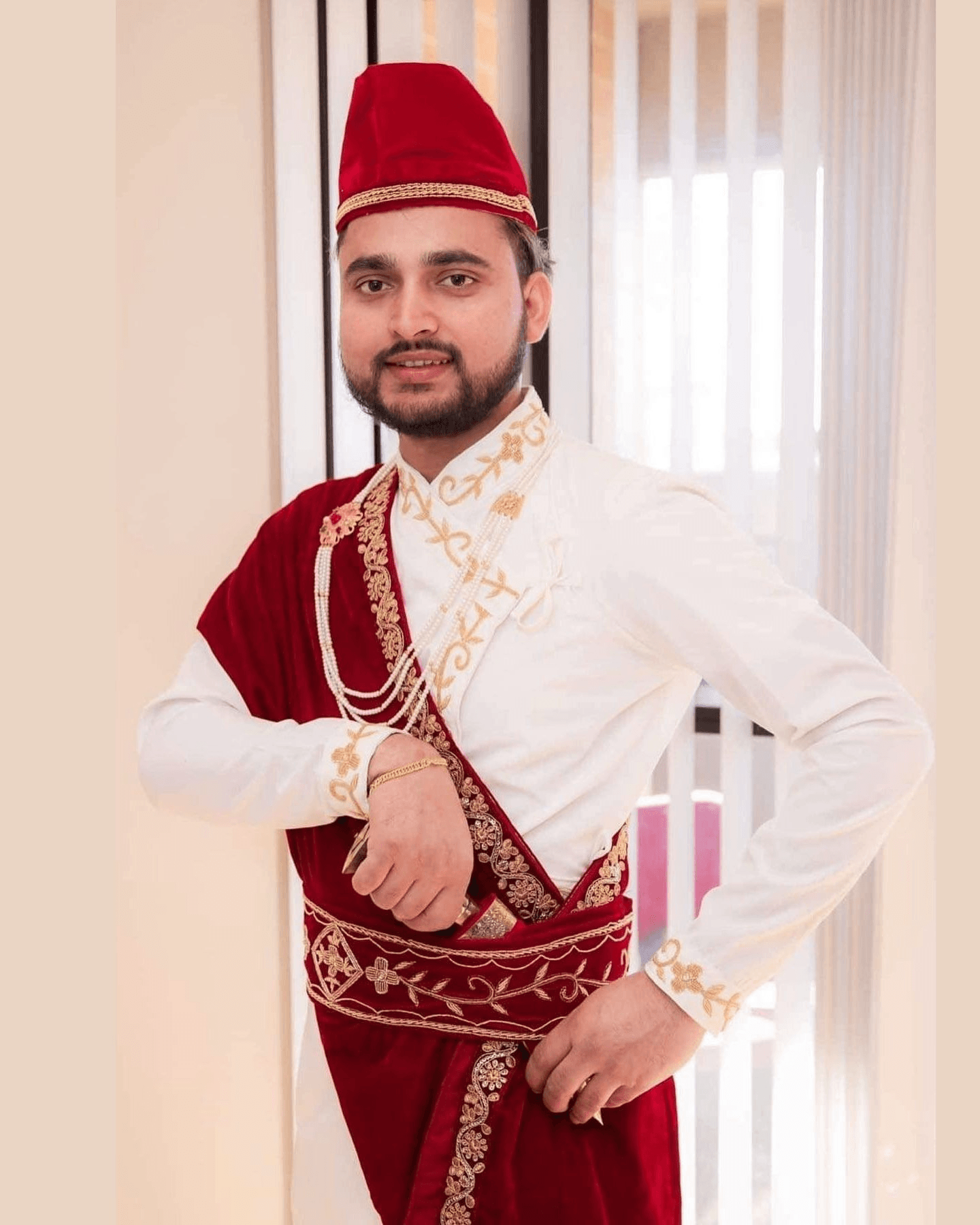 Male Wedding Dress in Nepal