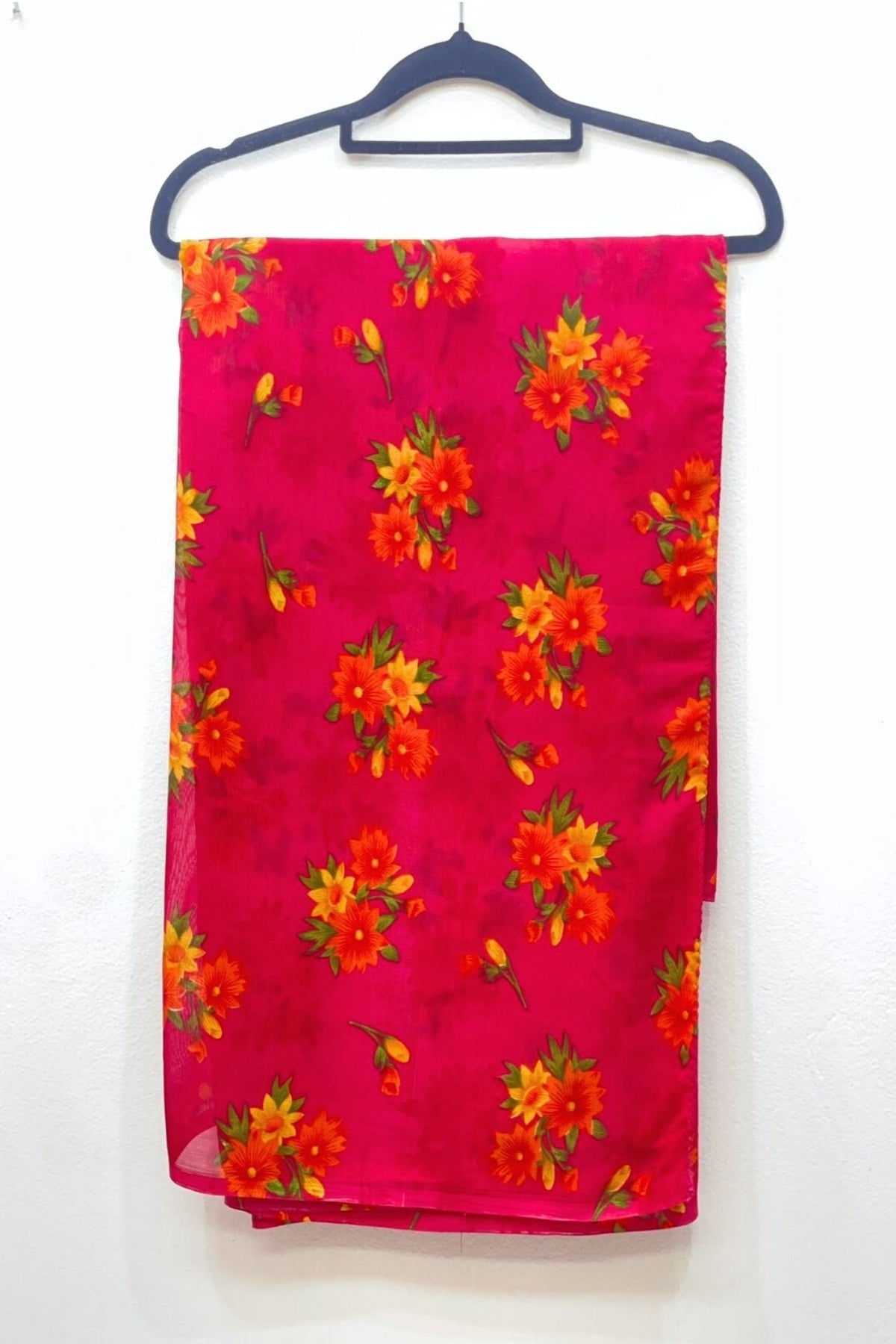 Laxmi Pooja Sowbhagya Pack - Bold Floral Georgette - Pattern 9