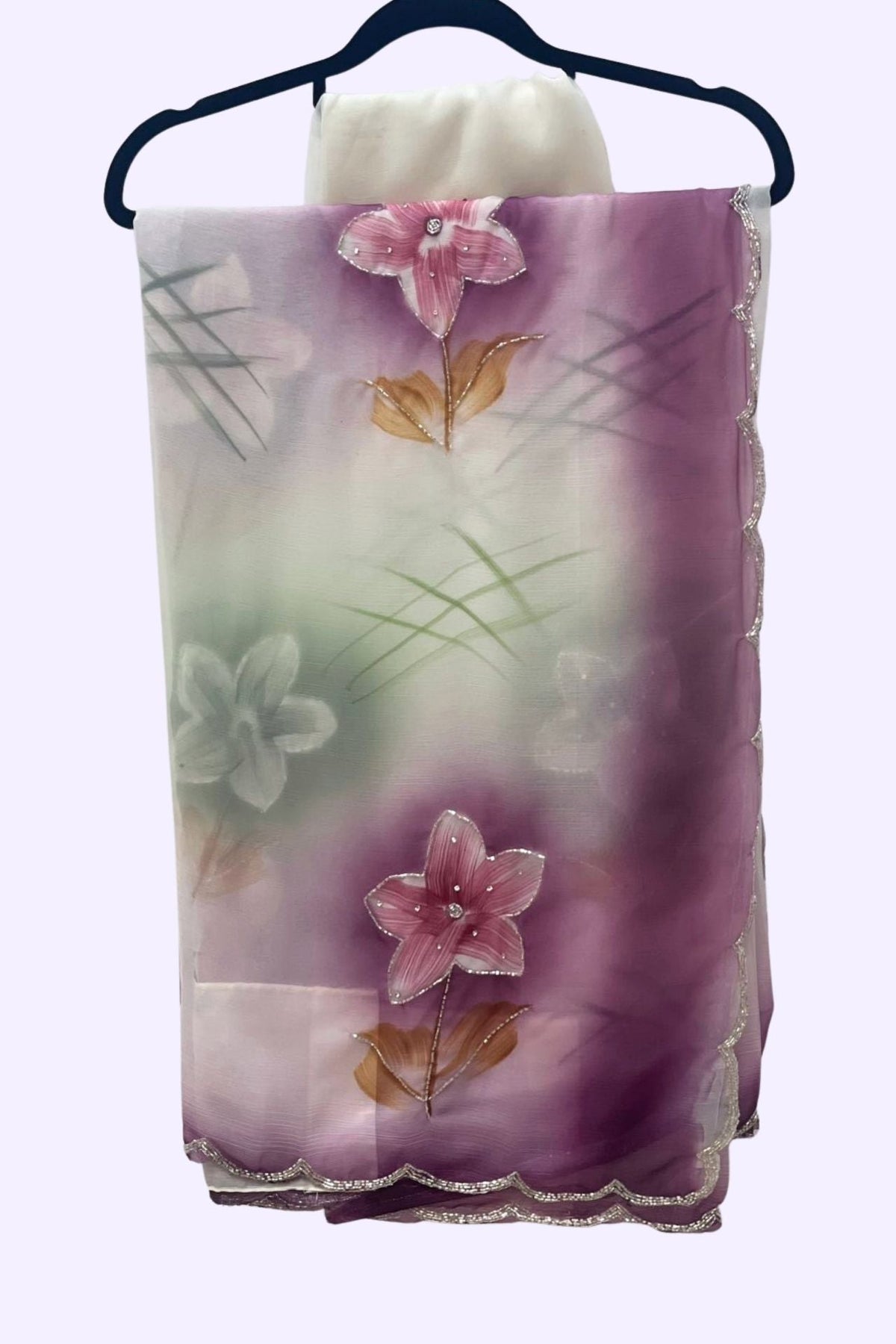 Sister Gift Pack - Fendy Chiffon Floral - Purple