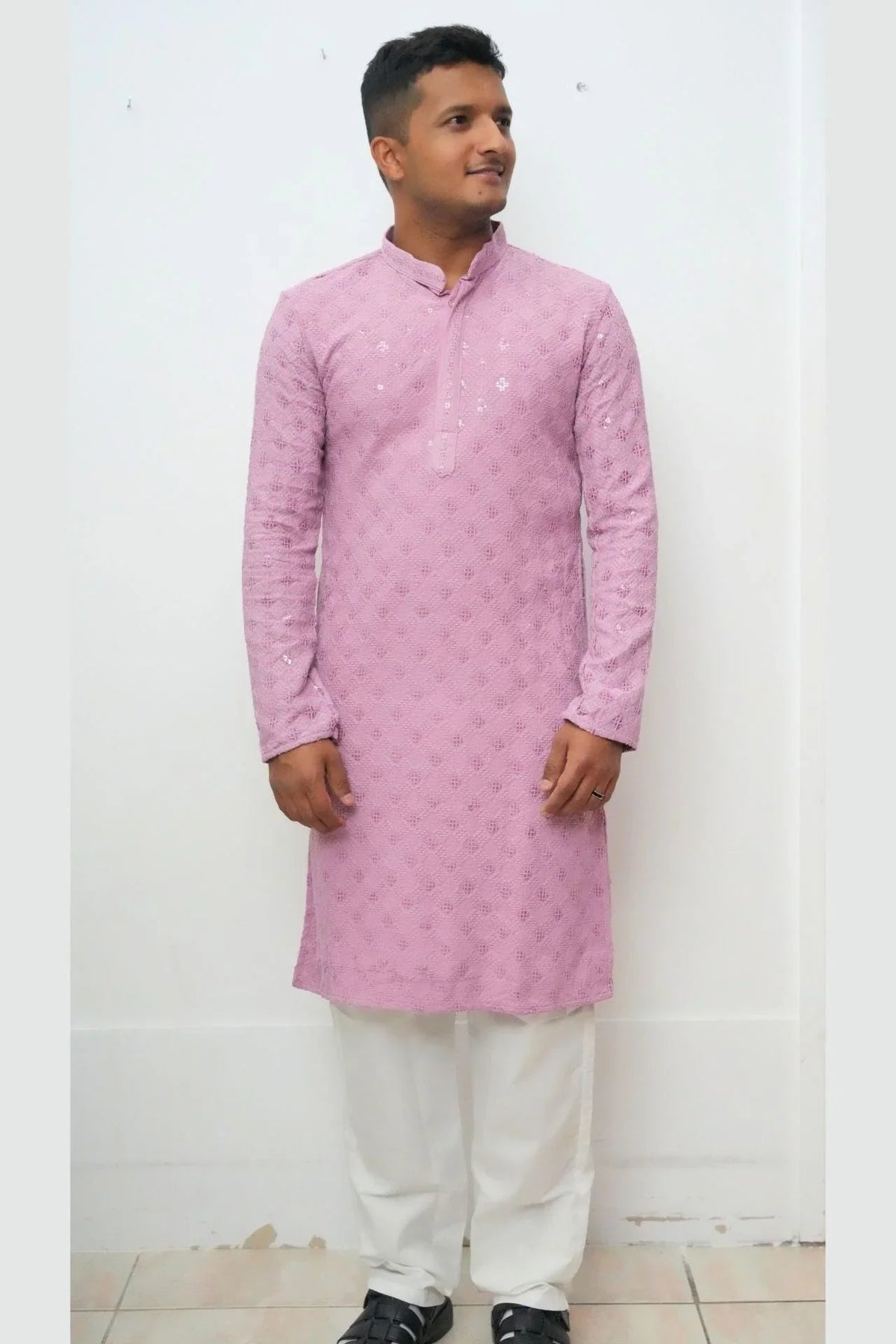 Bhaitika Gift Box - Lavender kurta