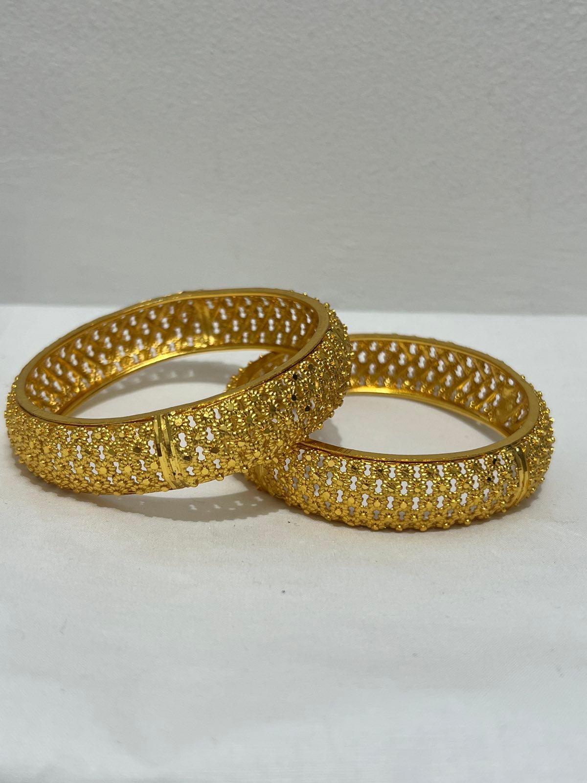 Gold Plated Chura - Boutique Nepal