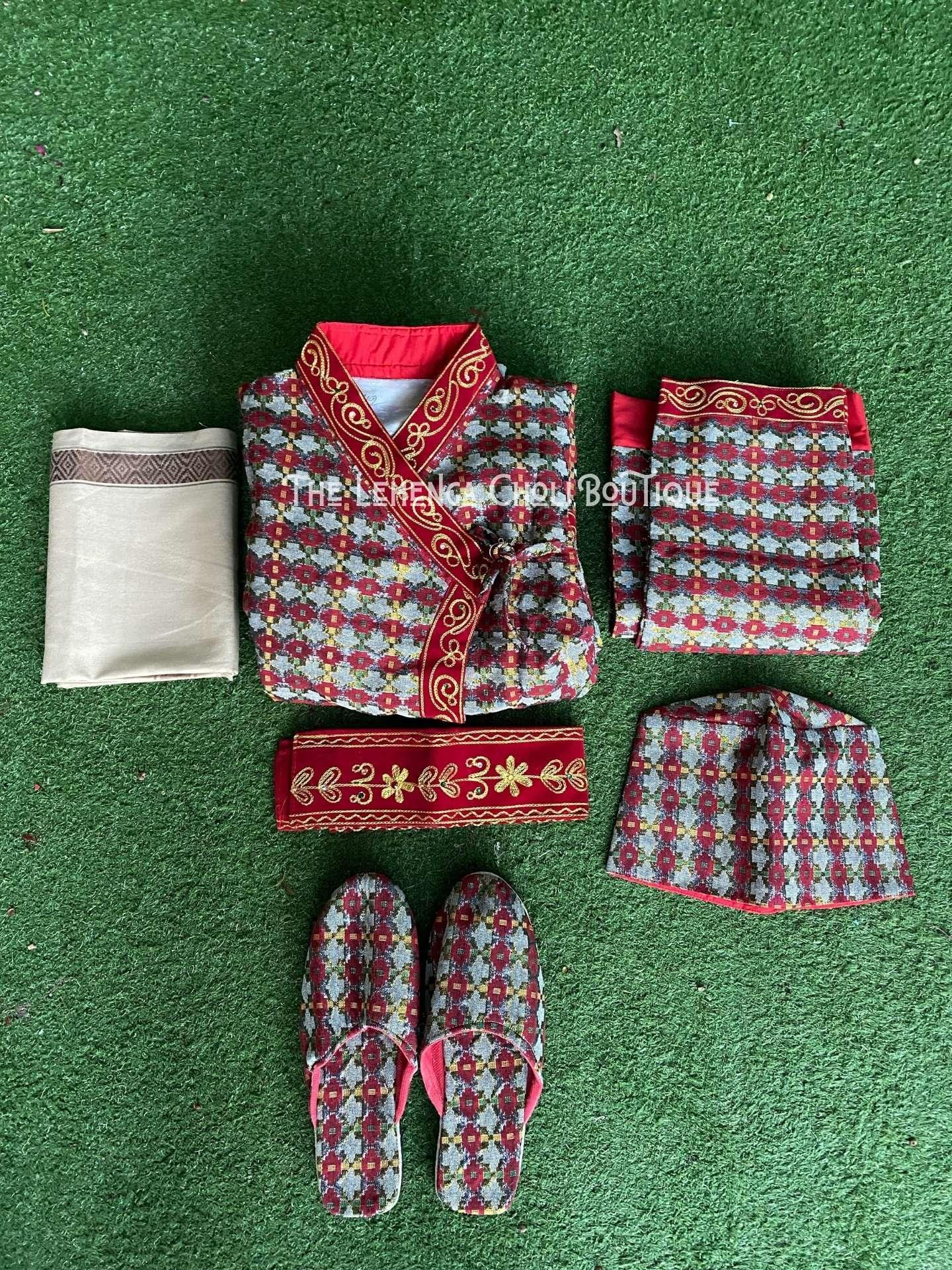 Behula Dhaka set - Boutique Nepal