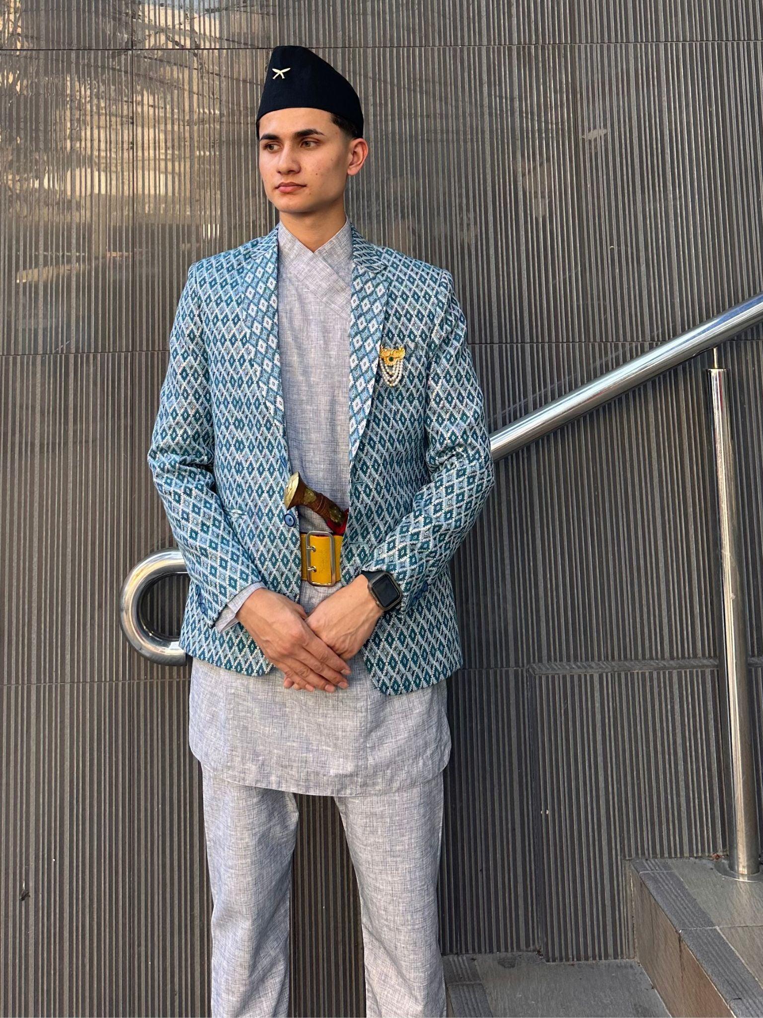 Daura Suruwal Premium Cotton Lux - Boutique Nepal