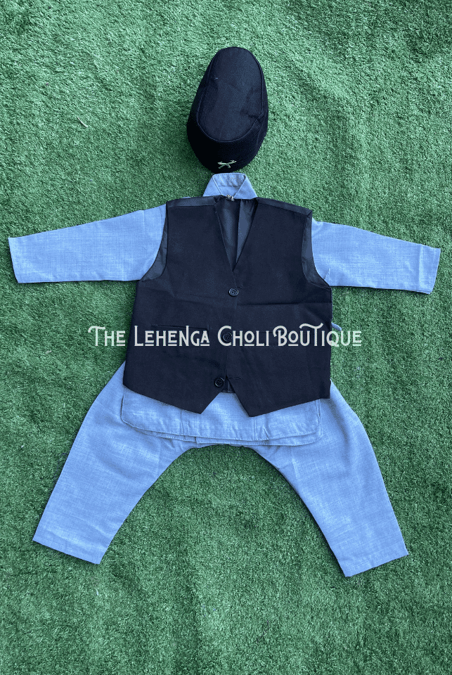 Daura Suruwal set for Boy - Boutique Nepal