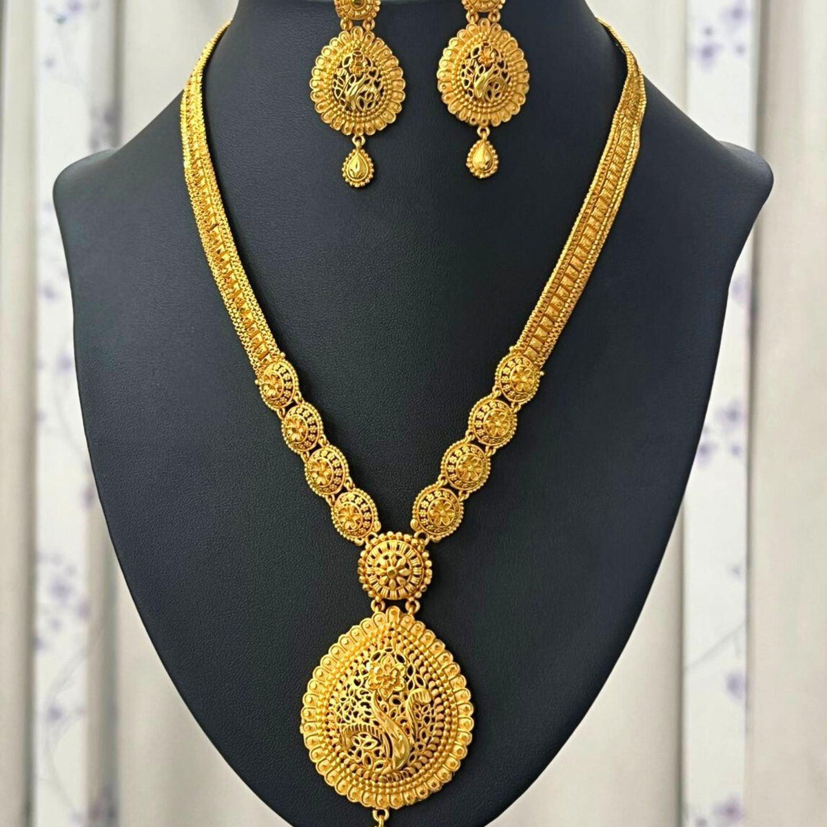 Rani Haar 10 Tola Gold Necklace Designs Light Weight Rani Haar