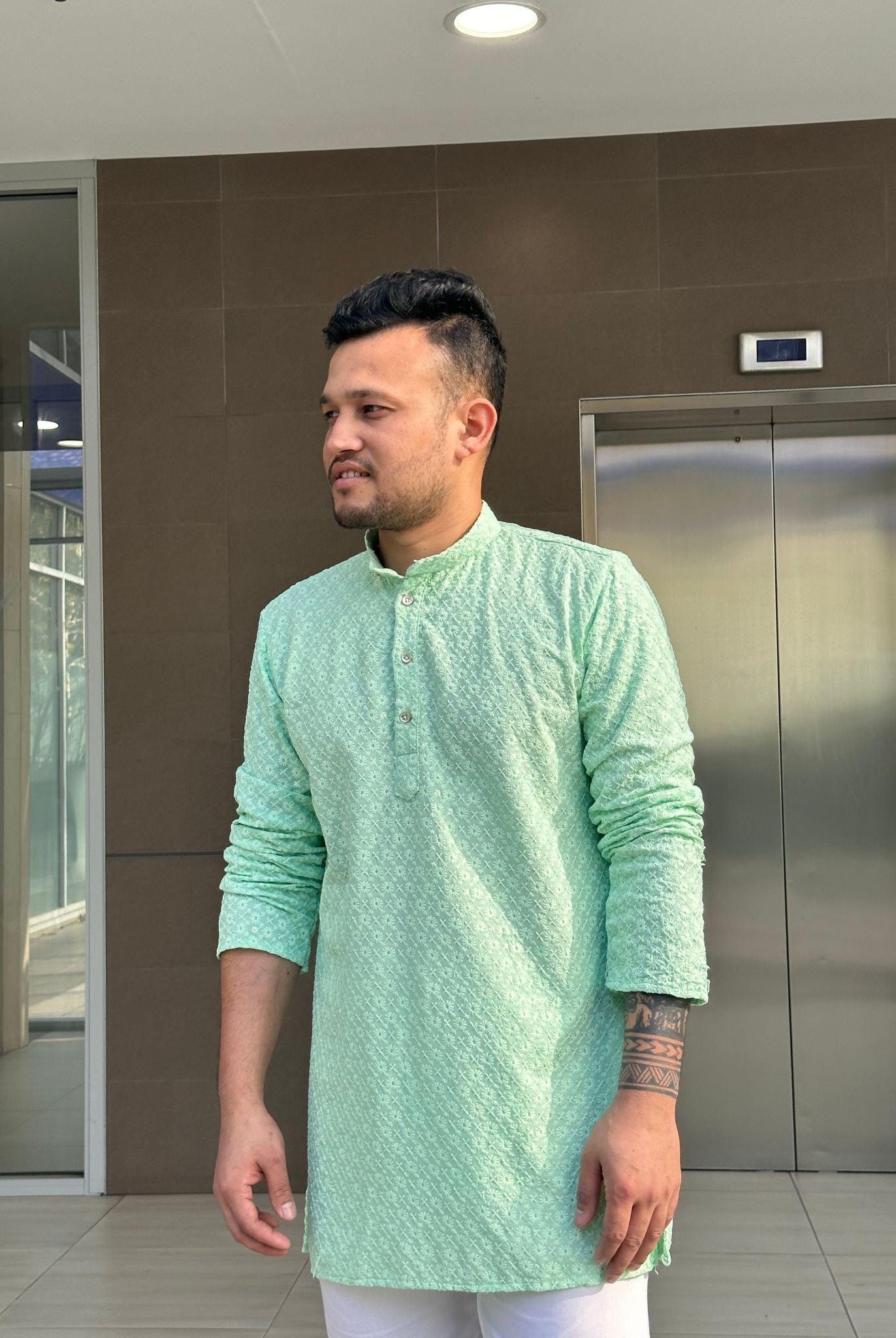 Men's Kurta Top - Boutique Nepal Australia