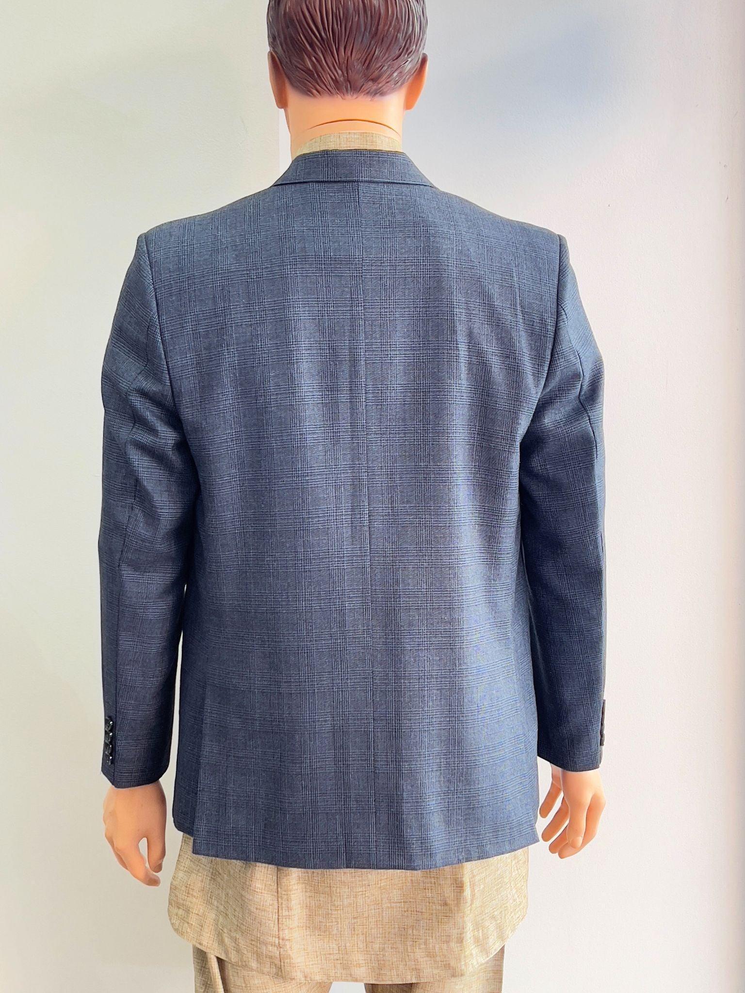 Mens Blazer In Charcol Color - Boutique Nepal