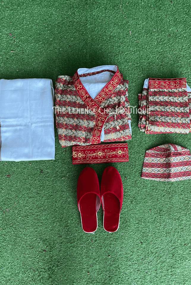 Nepali Groom| Mens Wedding Dress Set - Boutique Nepal
