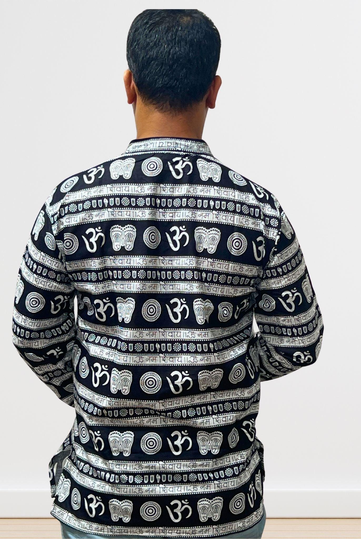 Om Print T- Shirt Unisex - Boutique Nepal