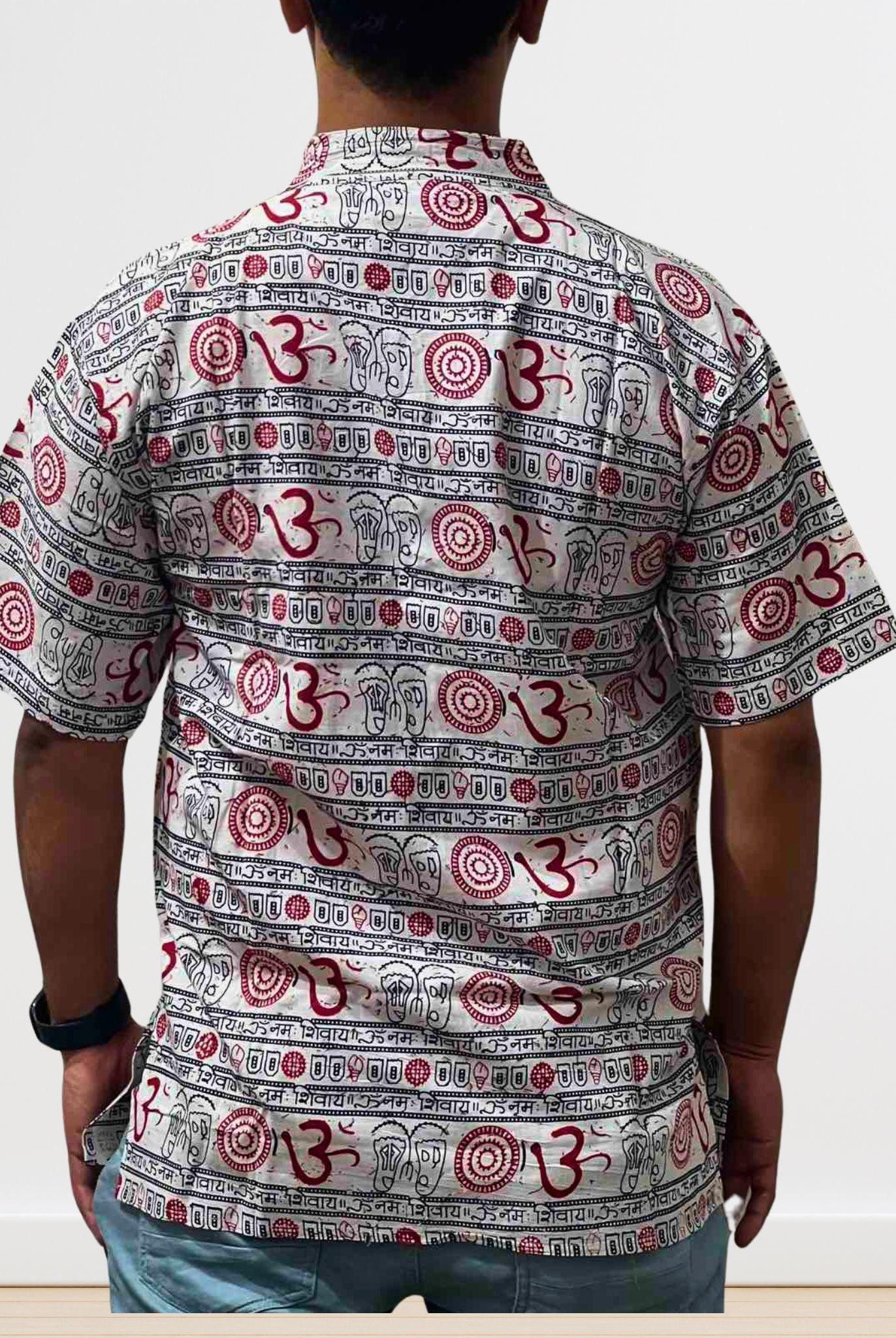 Om Print T- Shirt Unisex - Boutique Nepal