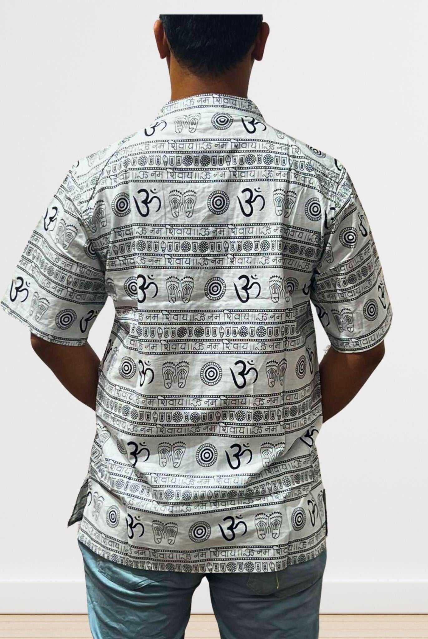 Om Print T- Shirt Unisex - Boutique Nepal