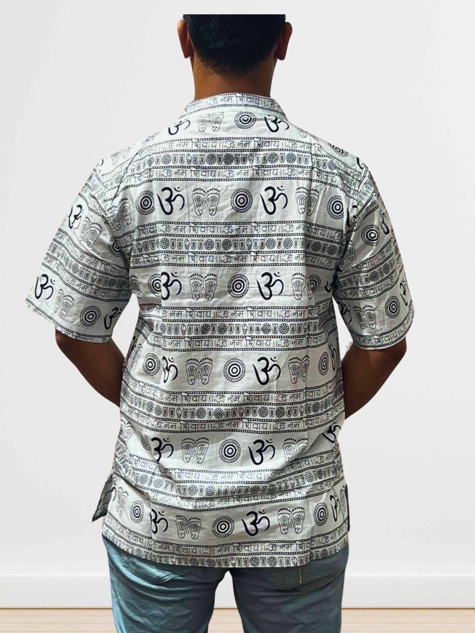 Om Print T- Shirt Unisex - Boutique Nepal