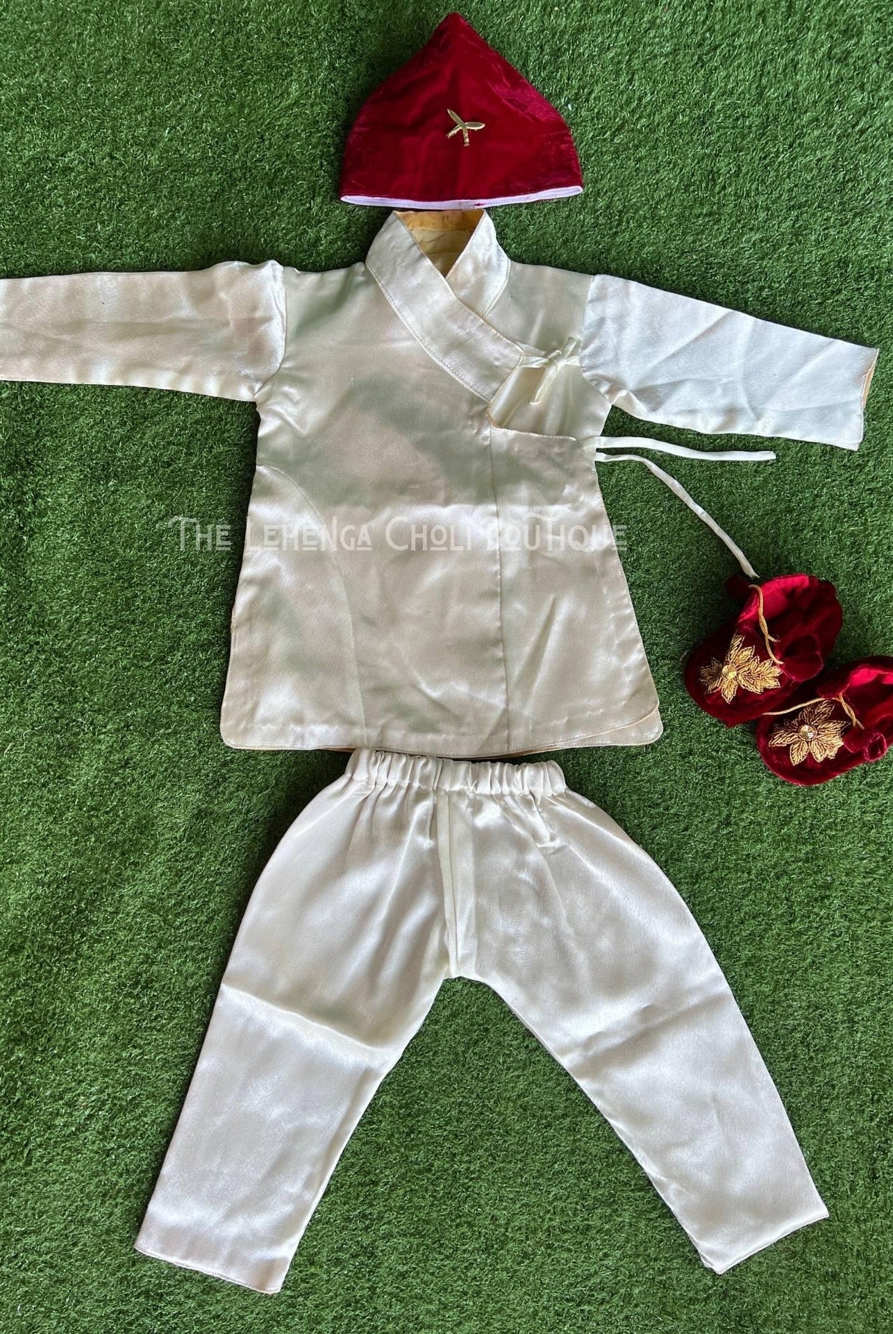 Pasni Dress For Baby Boy - Boutique Nepal