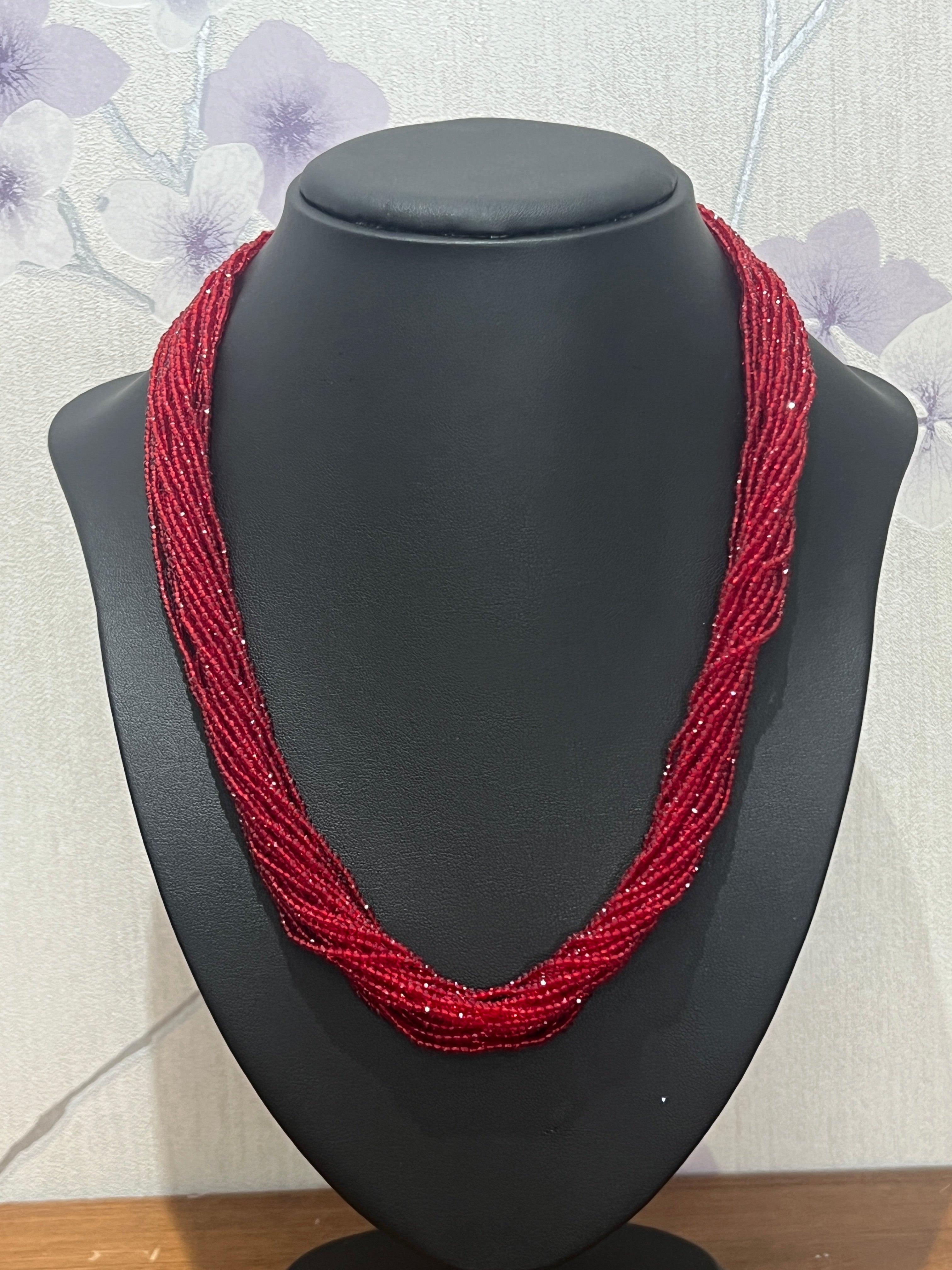 Red Simple Hydro Pote - Boutique Nepal