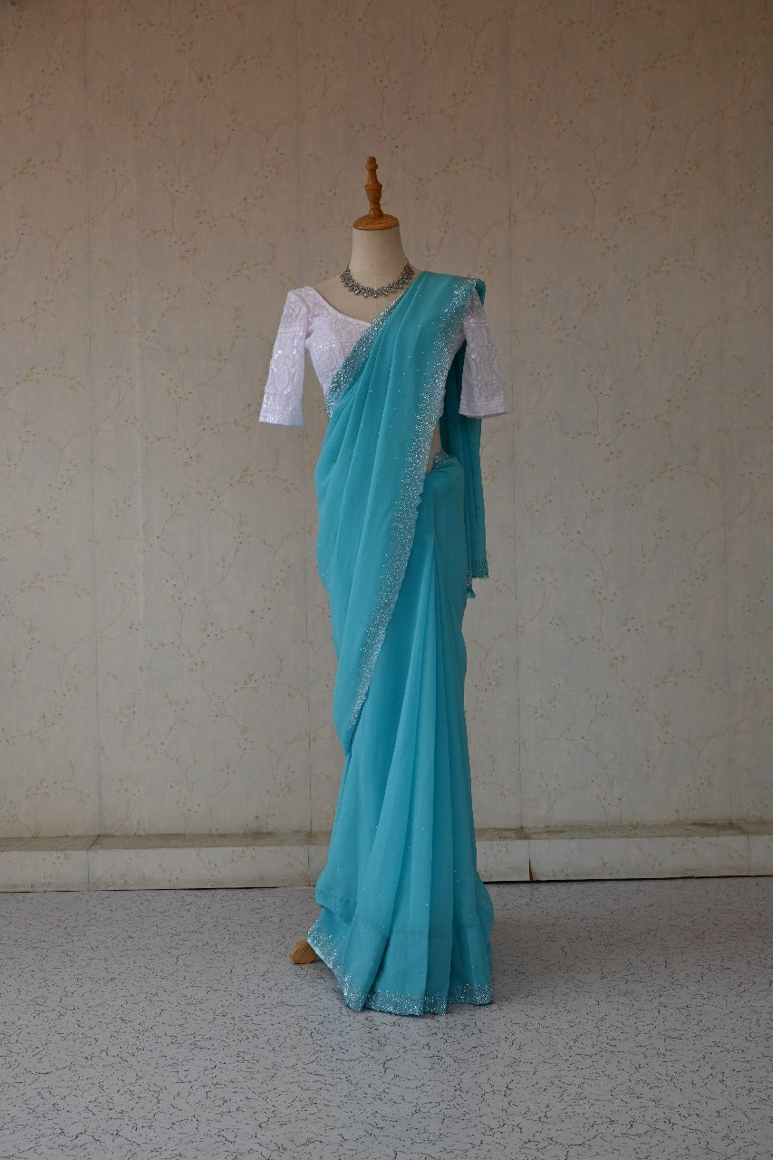 Chiffon Sarees - Boutique Nepal Au
