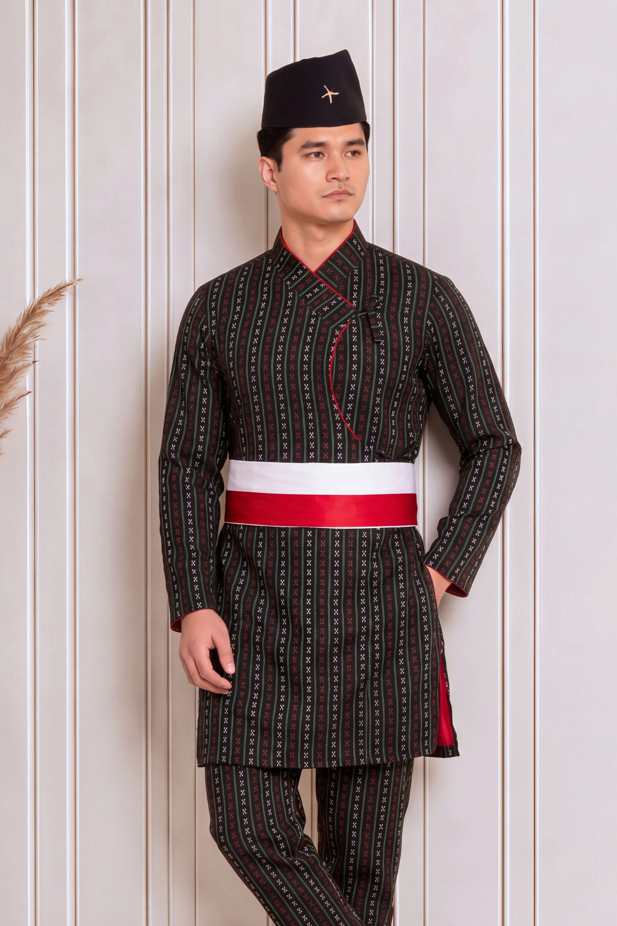 Nepali Mens Wearing Daura Suruwal for Boutique Nepal In Australia 