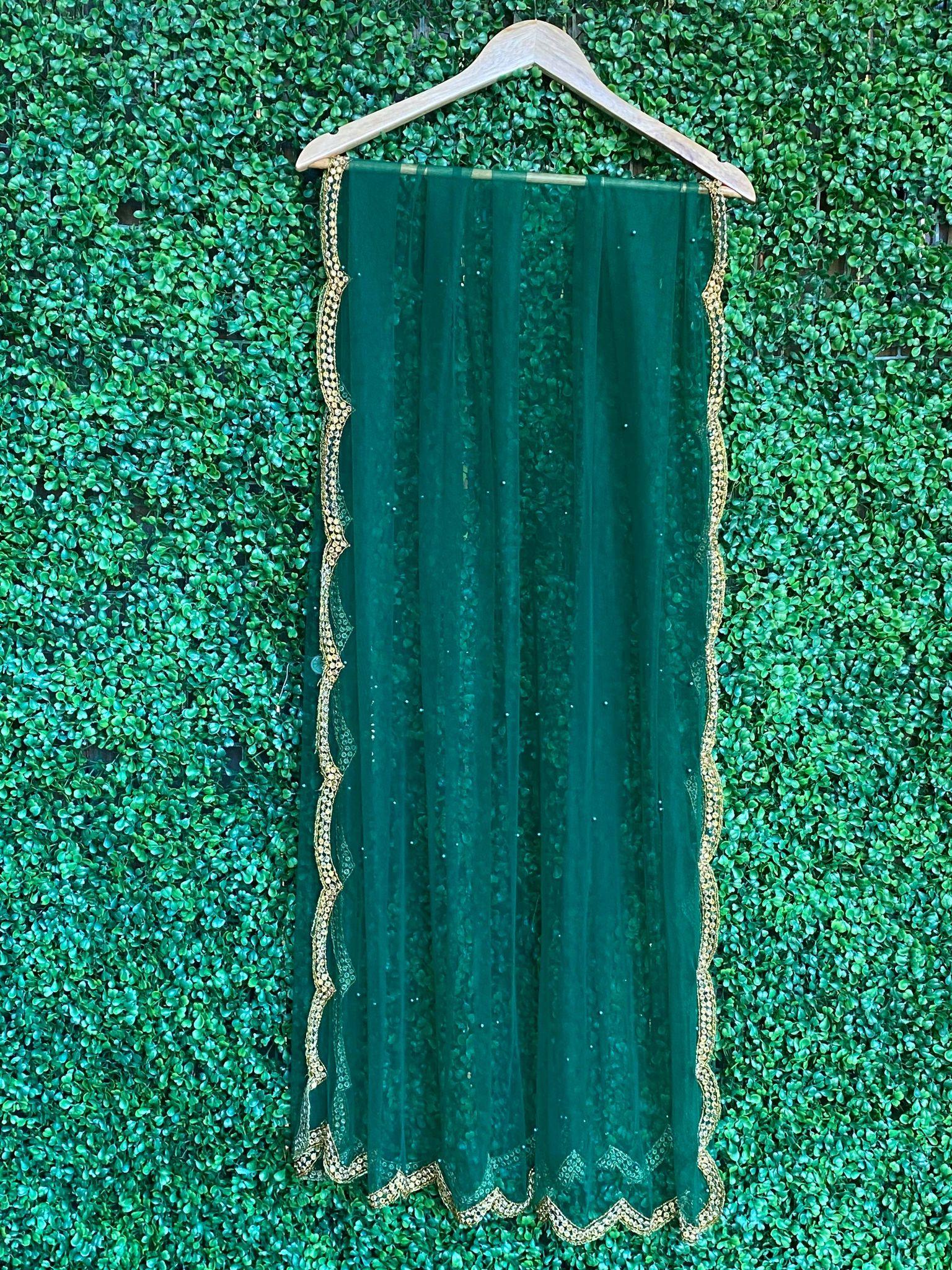 Dupattas\Indo - Western Shawl - Boutique Nepal Au