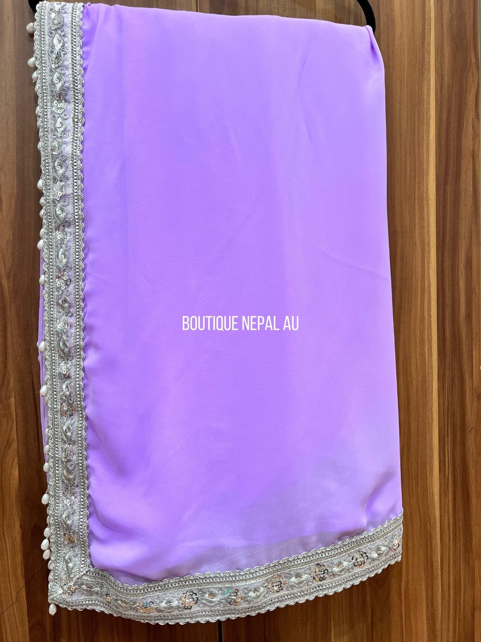 Georgette Sarees - Boutique Nepal Au