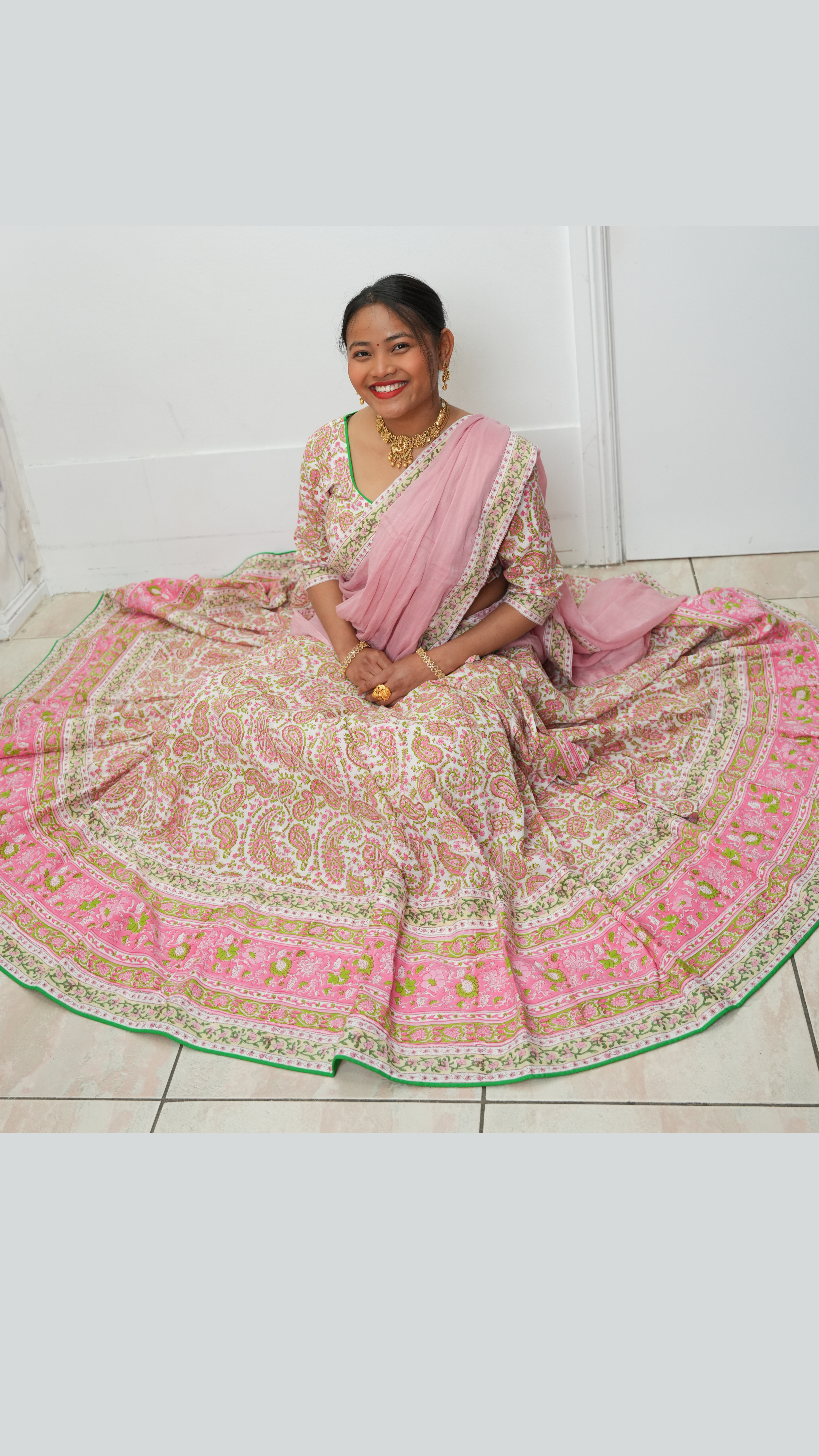Cotton Lehenga | Gopi Dress
