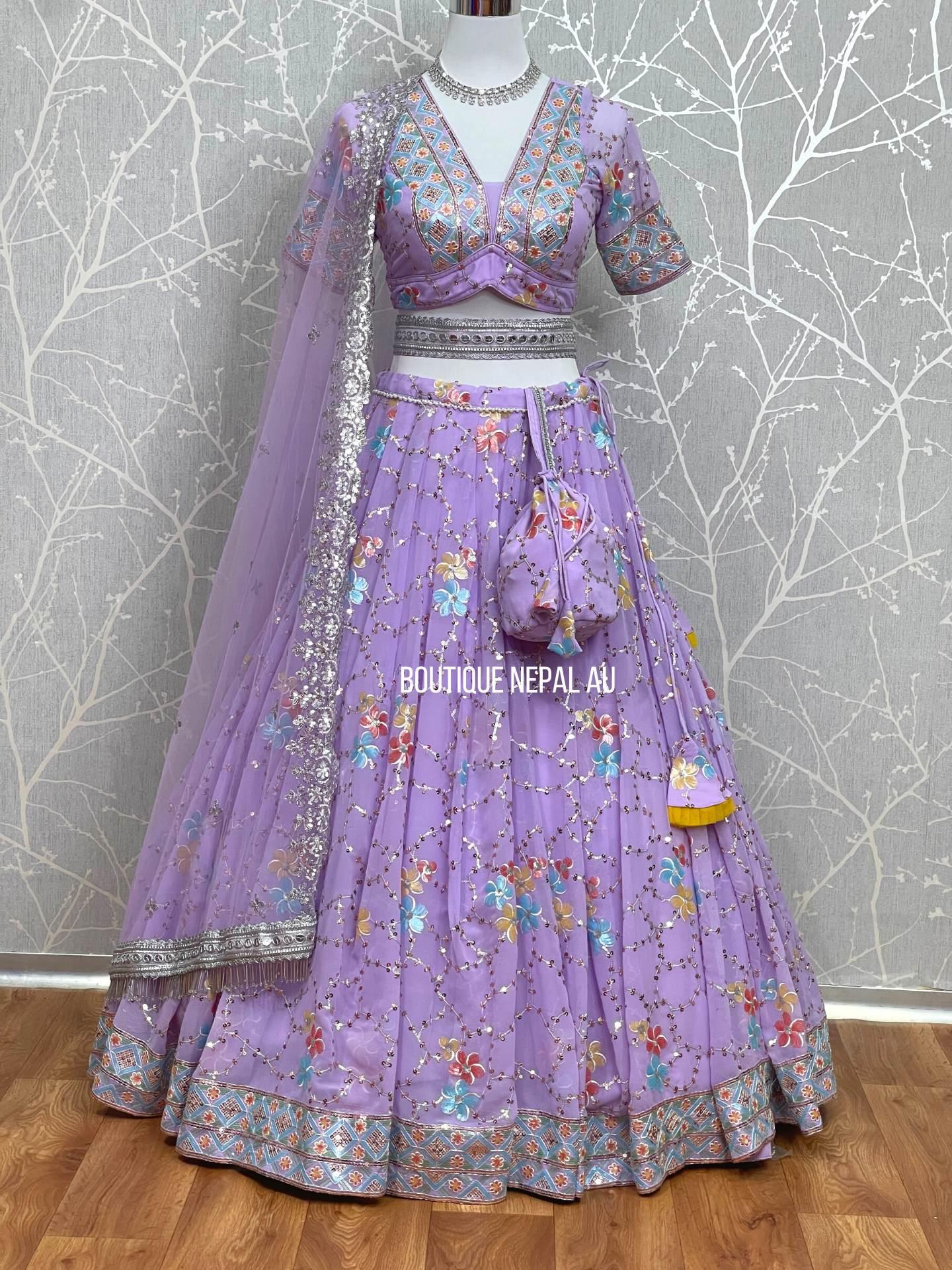 Party-Host Lehenga Choli Set - Boutique Nepal Au