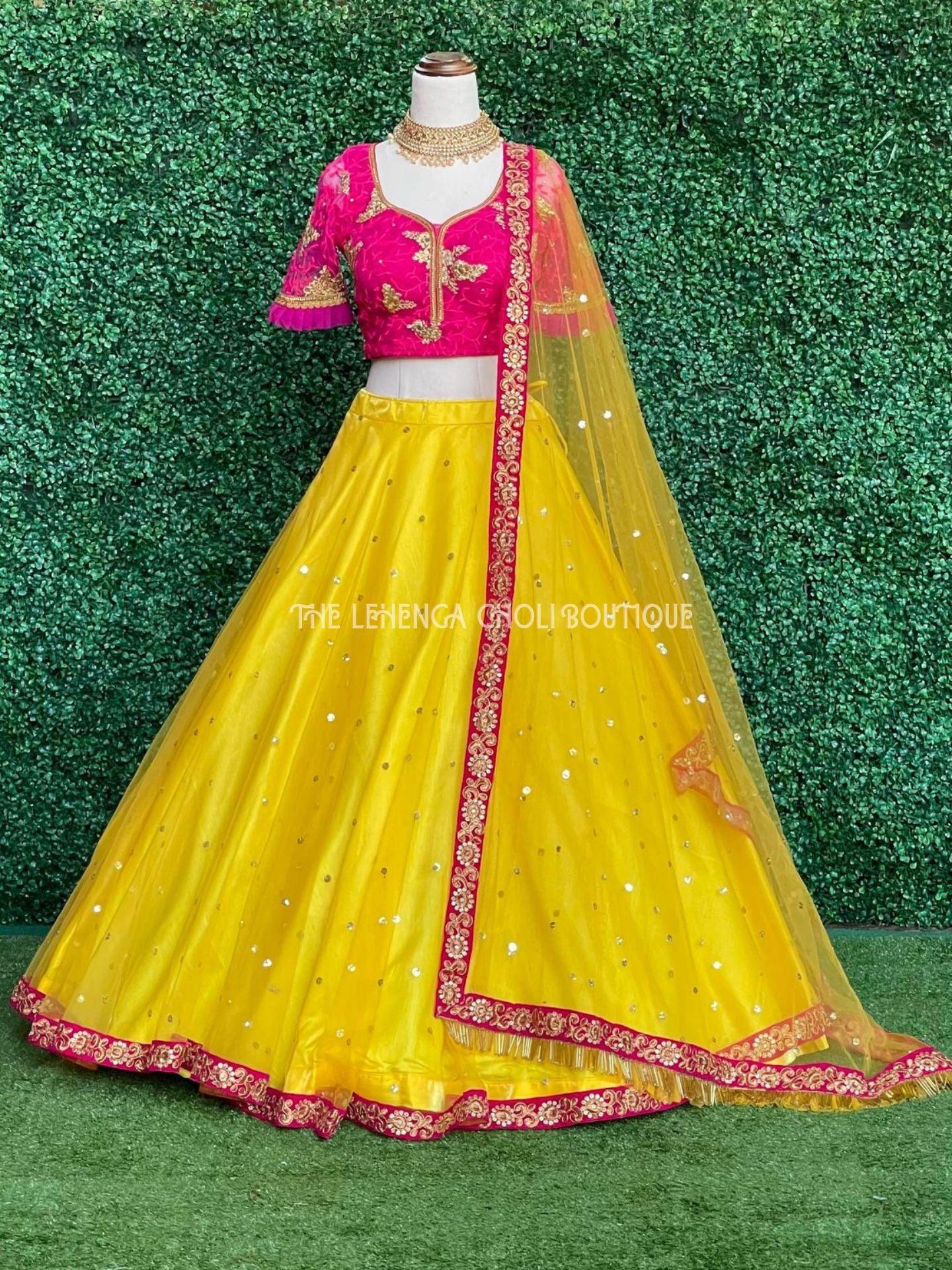 Mehendi Lehengas - Boutique Nepal Au