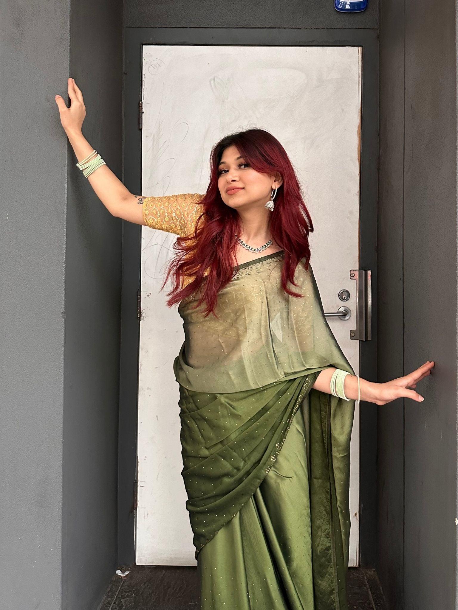 Ombré Saree