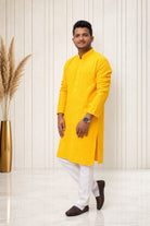 Bhaitika Gift Box - Yellow kurta