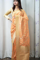 Sister Gift Pack - Banarasi Sitara Silk - Mustard