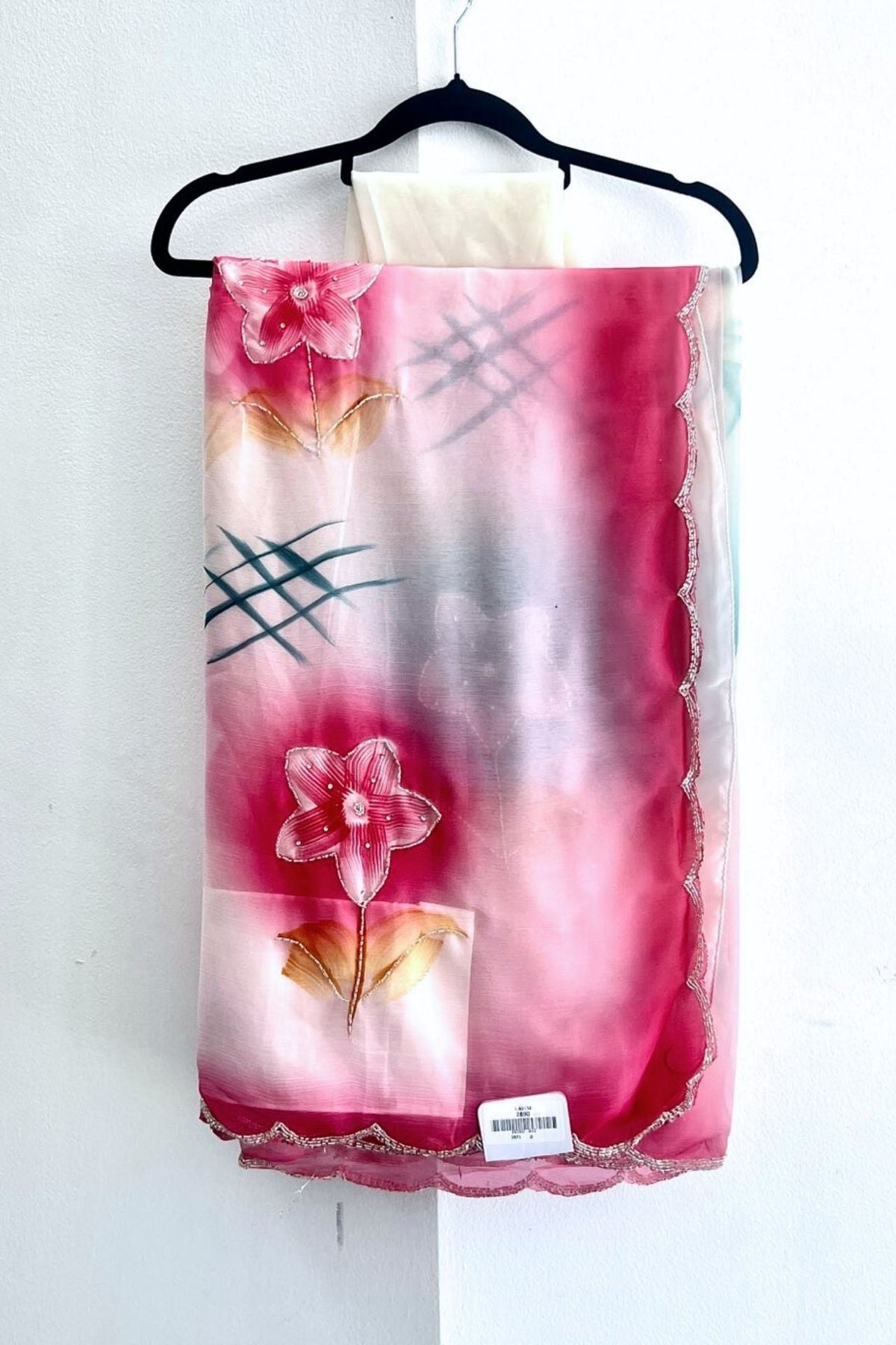 Sister Gift Pack - Zari Floral Chiffon - Design 3