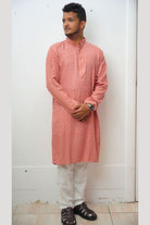 Bhaitika Gift Box - Onion Pink kurta