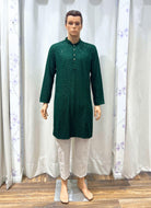 Bhaitika Gift Box - Dark Green kurta