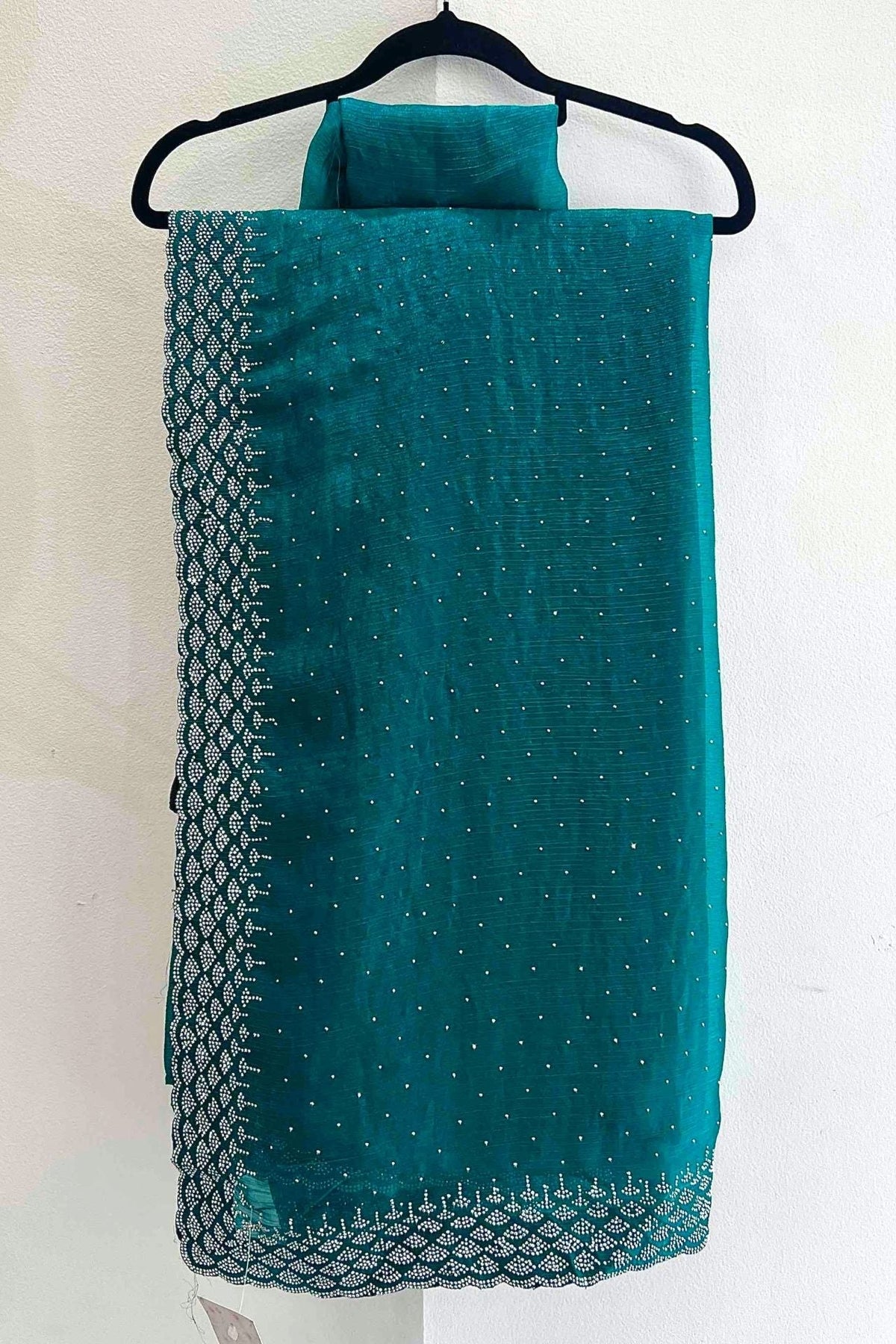 Sister Gift Pack - Fendi Silk Stone Work - Teal