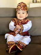 Boy Dress For Pasni Dark Red - Boutique Nepal