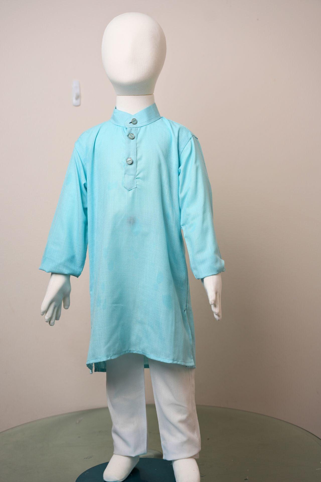 Boys cotton Kurta And Pants - Boutique Nepal