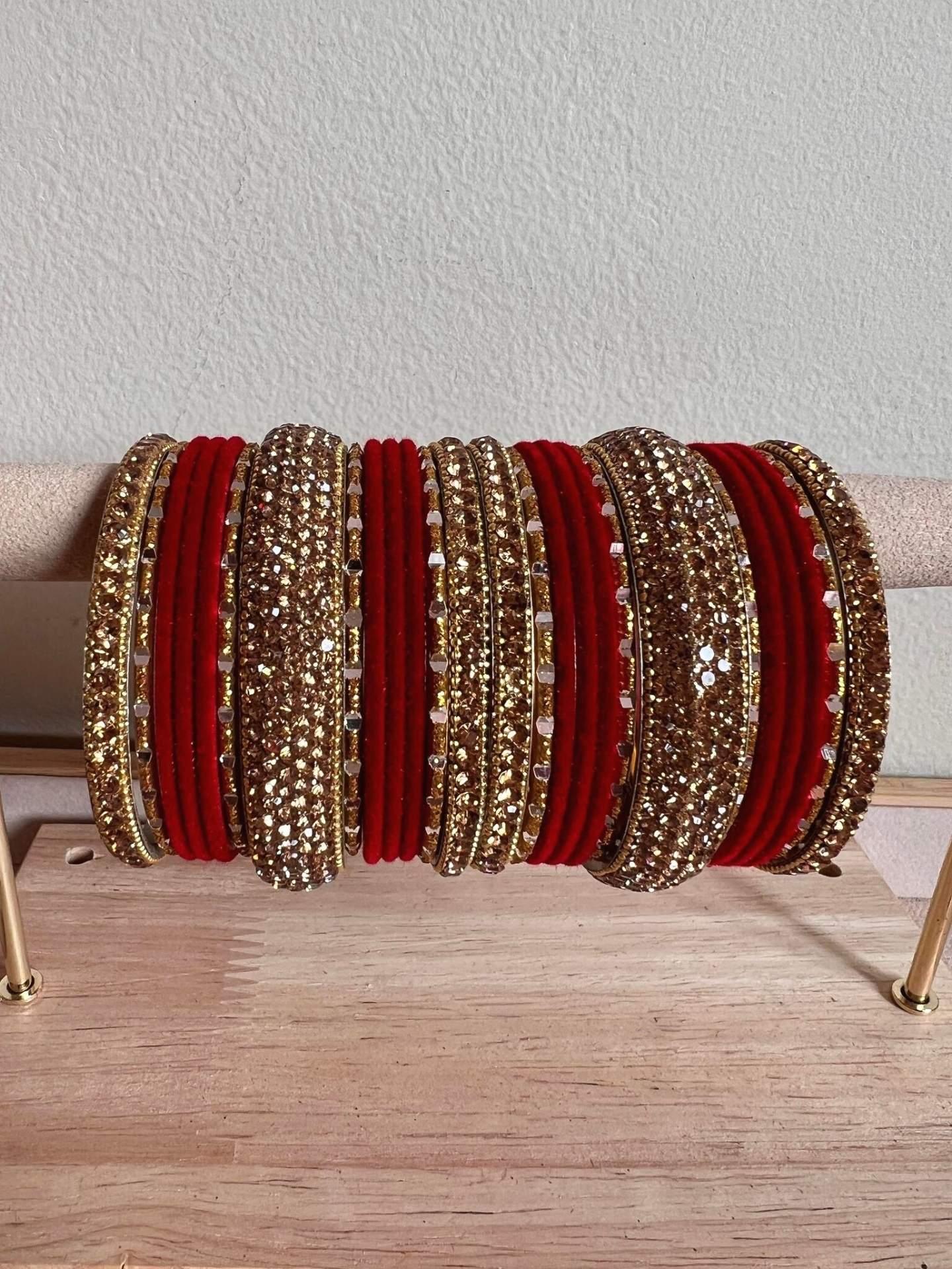 Pearl indian online bangles