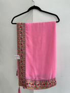 Chiffon Saree Rajasthani Thread Work - Boutique Nepal