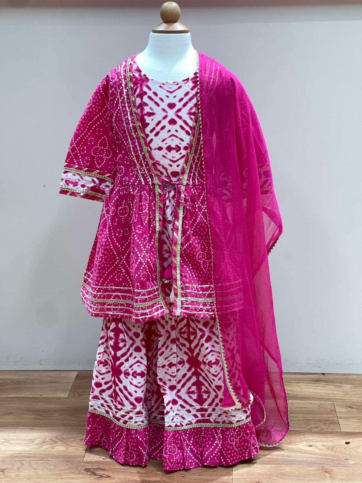 Cotton Anarkali For Girls - Boutique Nepal