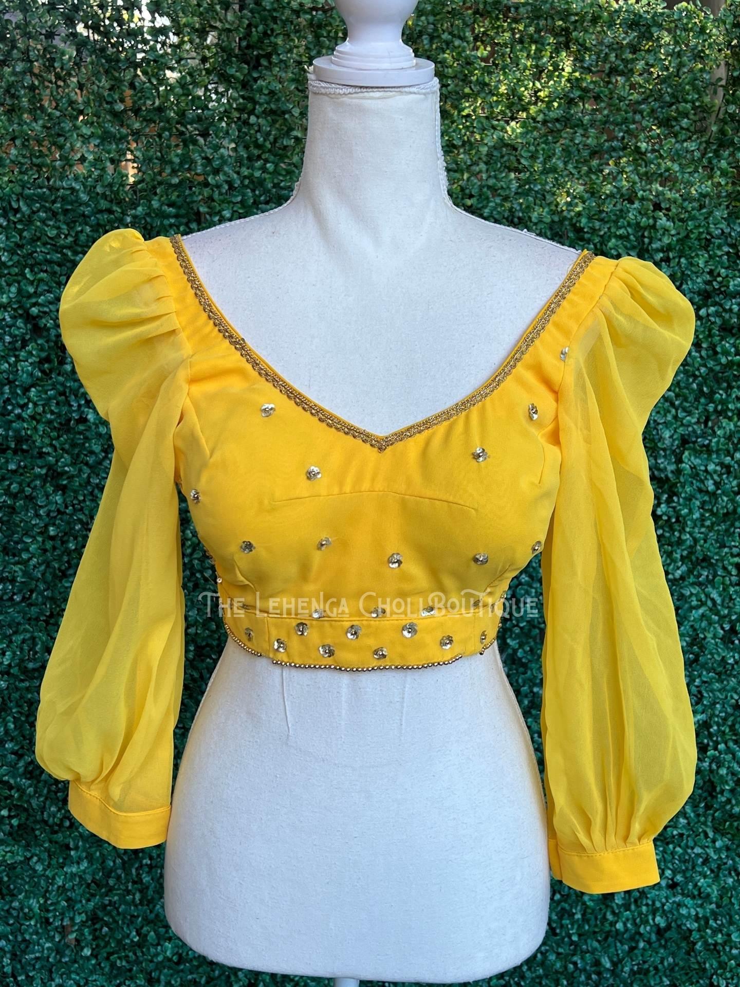 Yellow hot sale blouse australia