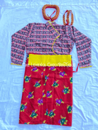 Girl Nepalese Dress| Gunyo Cholo Dress - Boutique Nepal Au