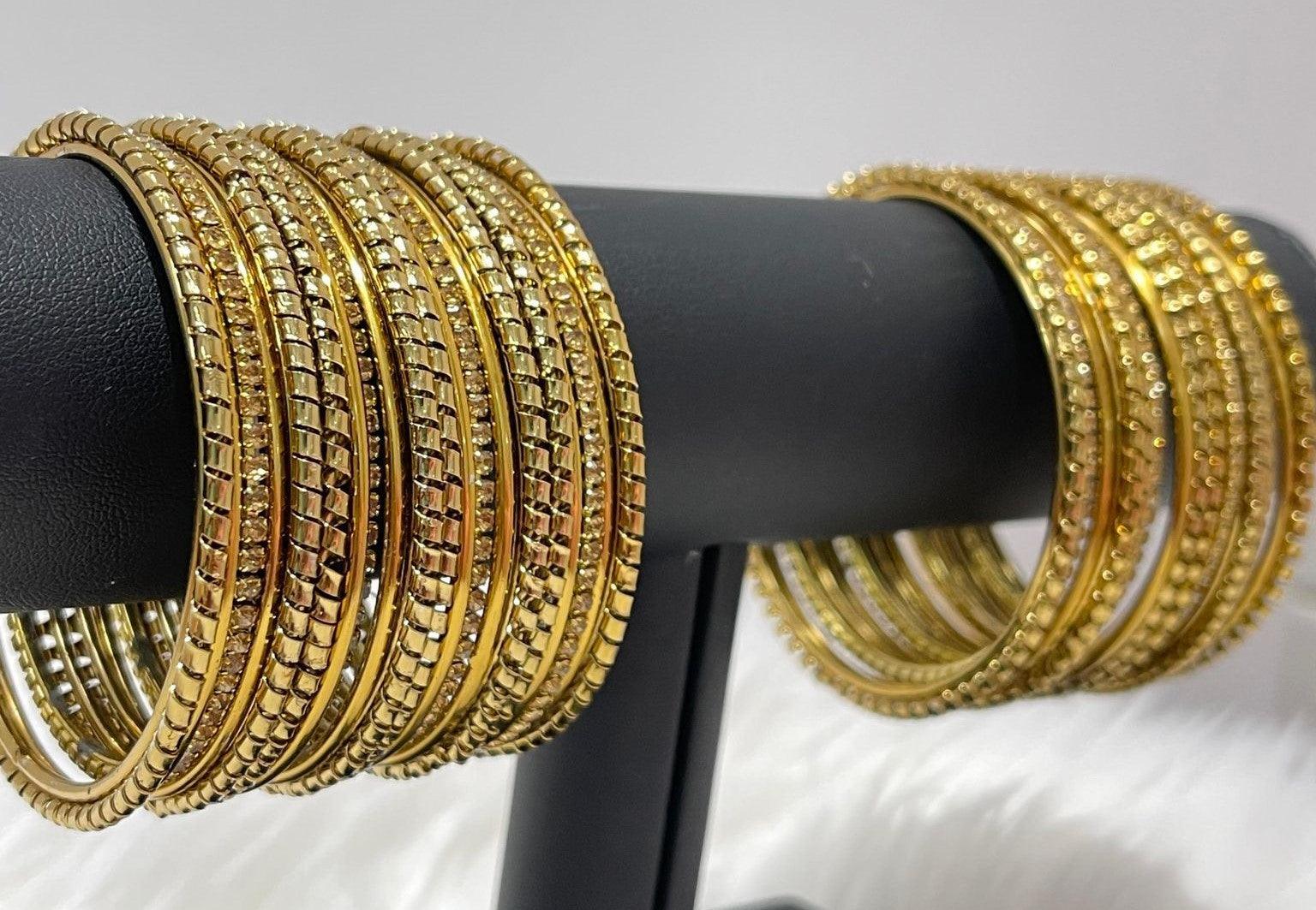 Gold Alloy Chura - Boutique Nepal