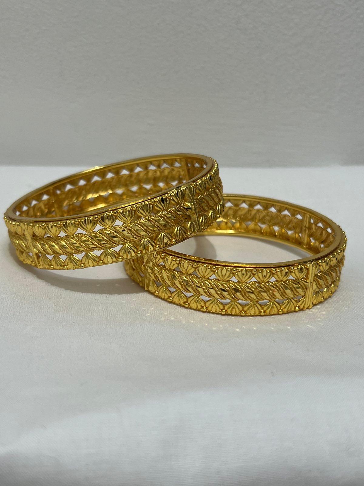 Gold Plated Chura - Boutique Nepal