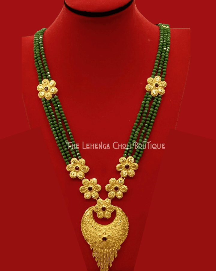 Gold Plated Moti Chandra Haar