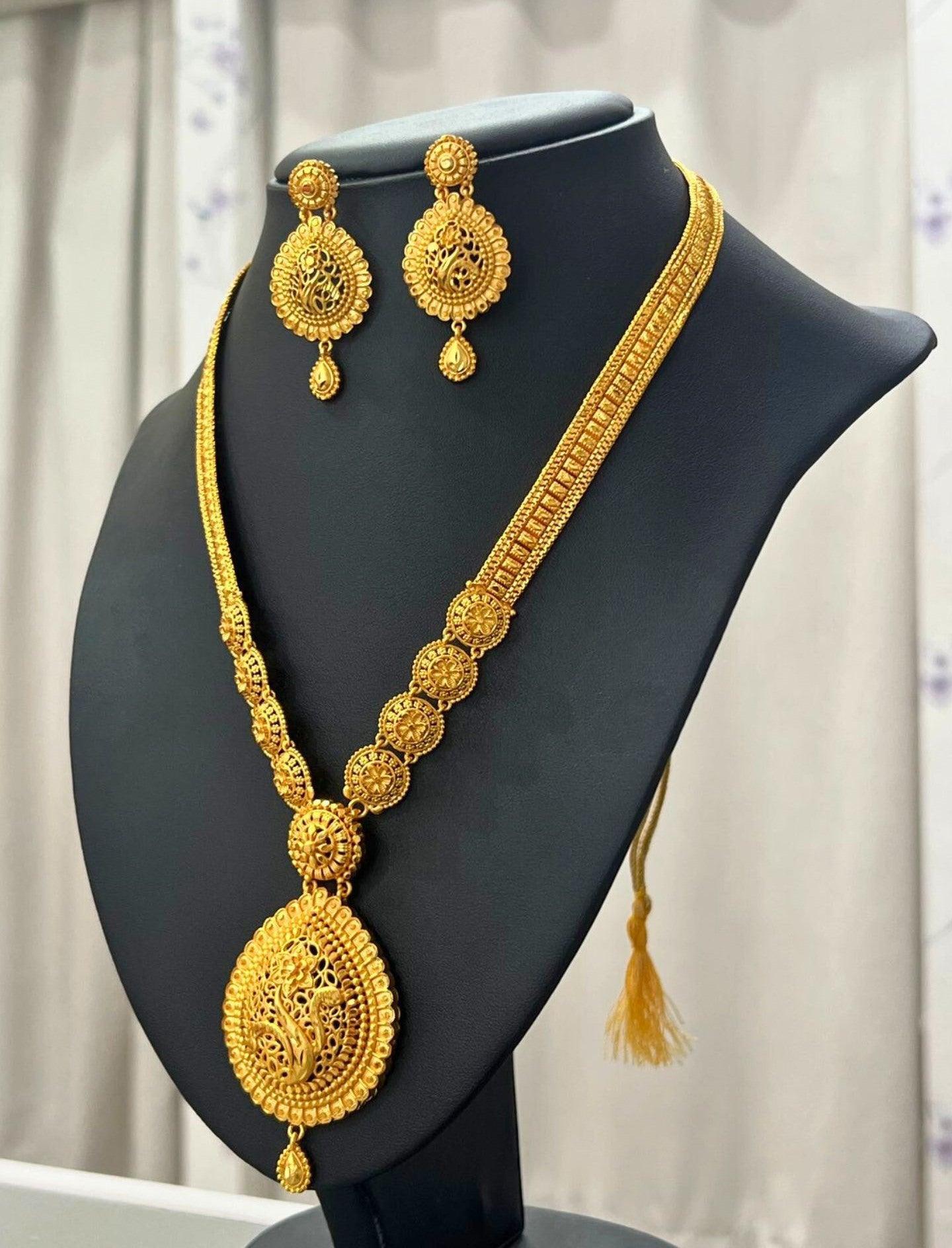 Bombay Gold Rani Haar Set Designs Stately Layered Rani Haram