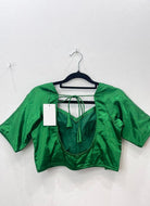 Green Tass Blouse - Boutique Nepal