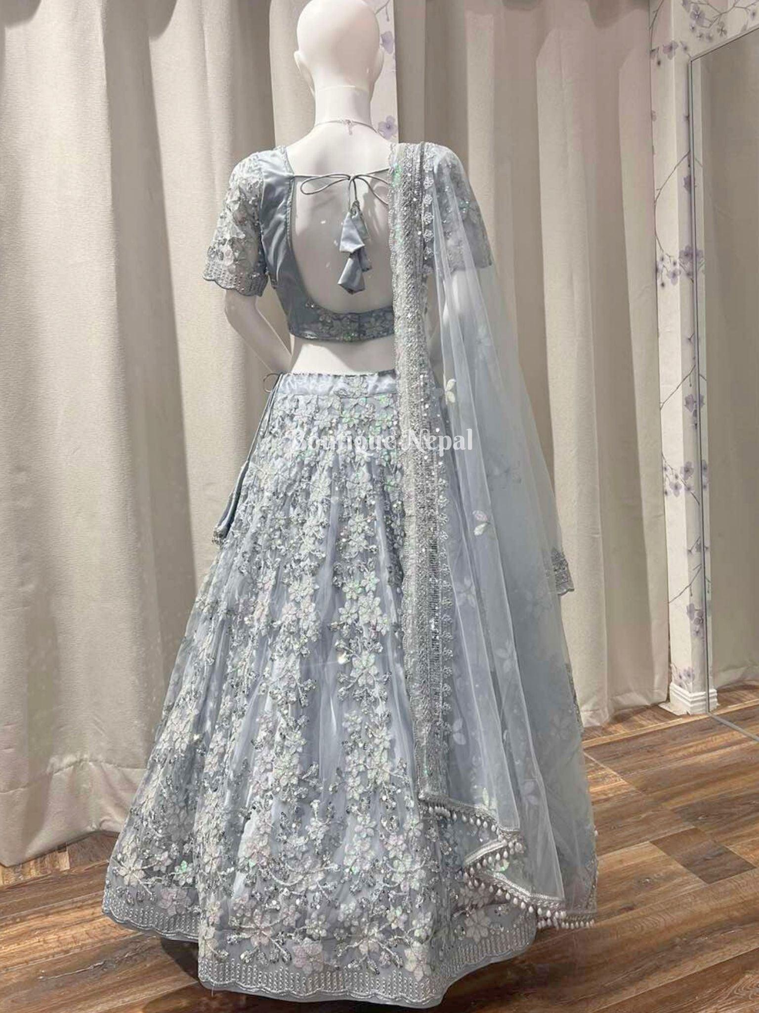 Gray 2025 lehenga choli