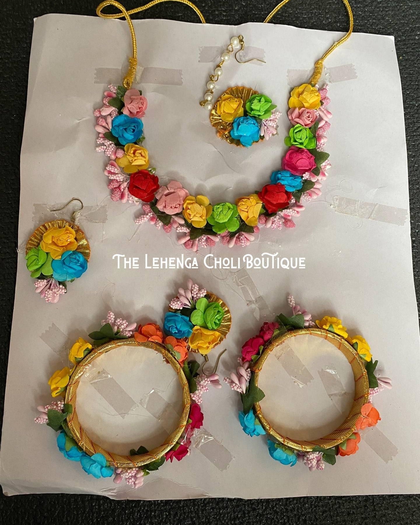 Haldi Flower Jewelry For Bride - Boutique Nepal Au