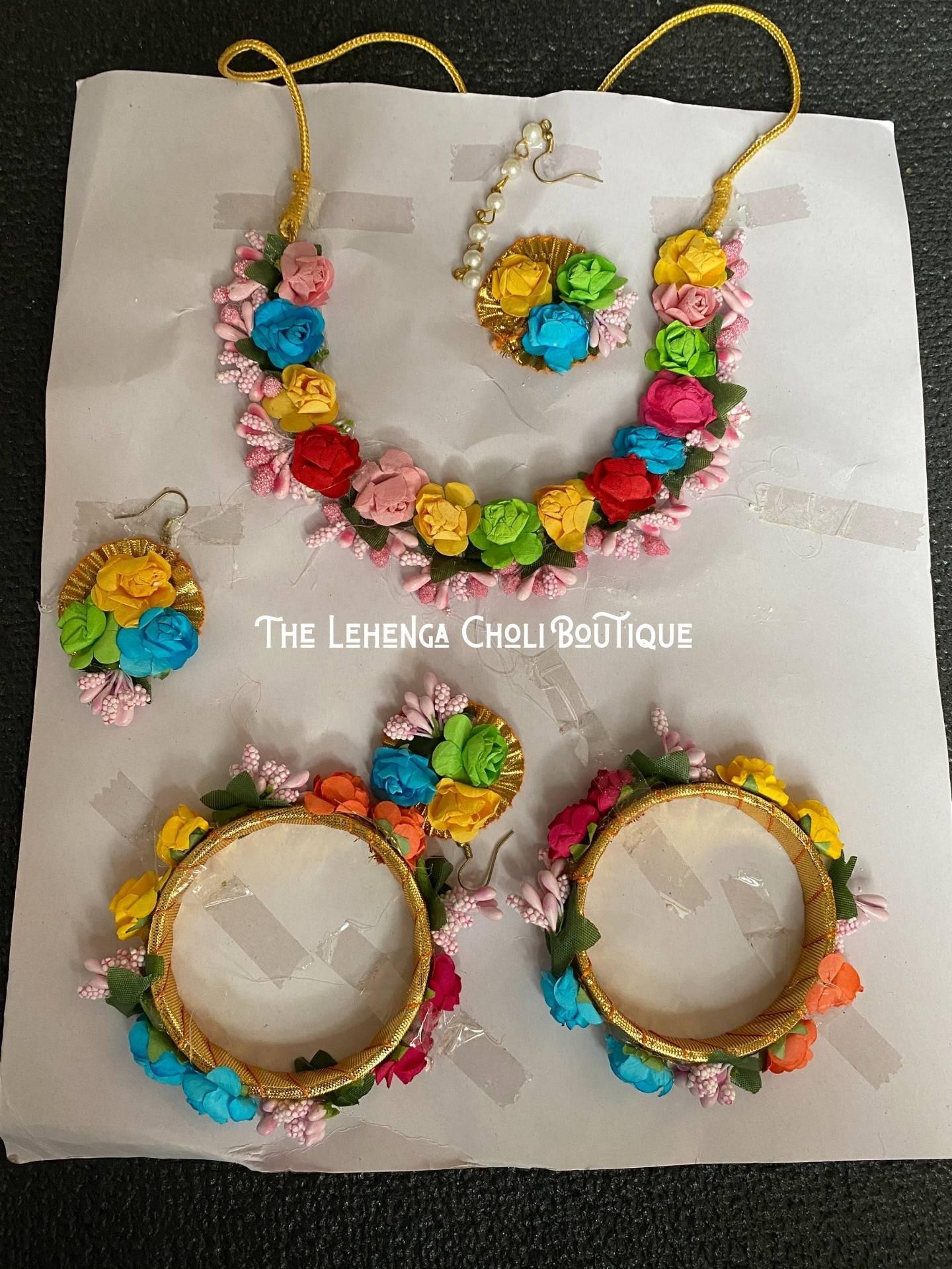 Haldi Flower Jewelry For Bride - Boutique Nepal