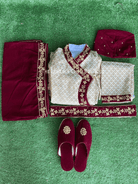 Hand Work Nepali Groom Set - Boutique Nepal