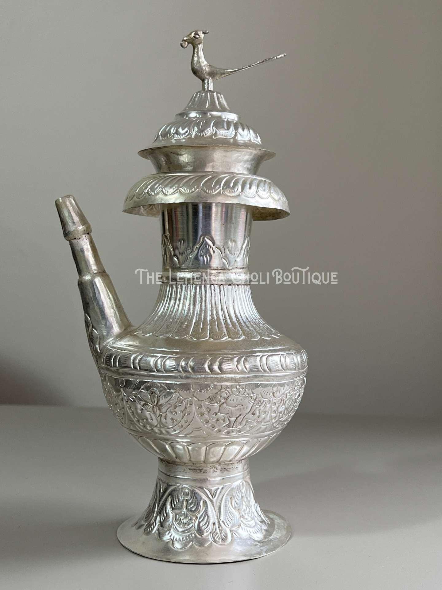 Karuwa Silver Plated In 7.5 Inch - Boutique Nepal Au